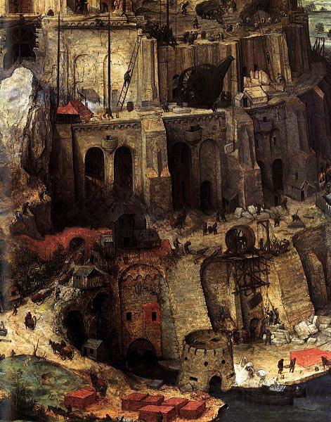 Pieter Bruegel the Elder The Tower of Babel Spain oil painting art
